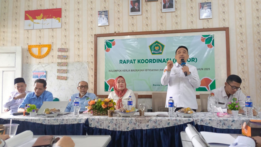 MIN 2 Bandar Lampung Hadiri Rakor Krusial KKMI: H. Untung Pribadi Serap Strategi Pembinaan GTK dan Persiapan OMI Nasional